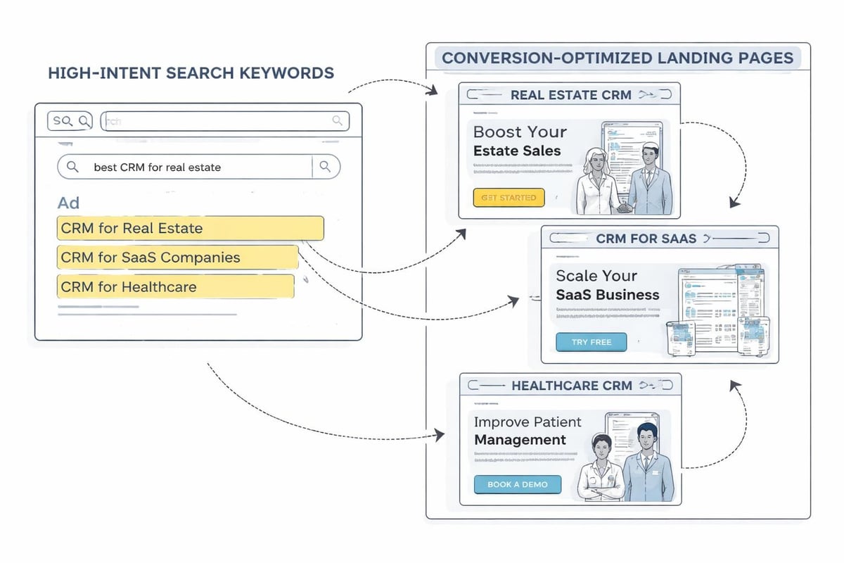 Search intent optimization