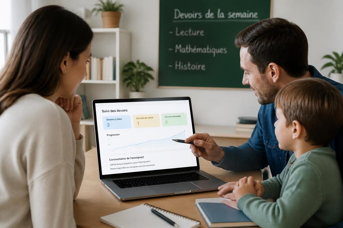 Suivi devoirs primaire