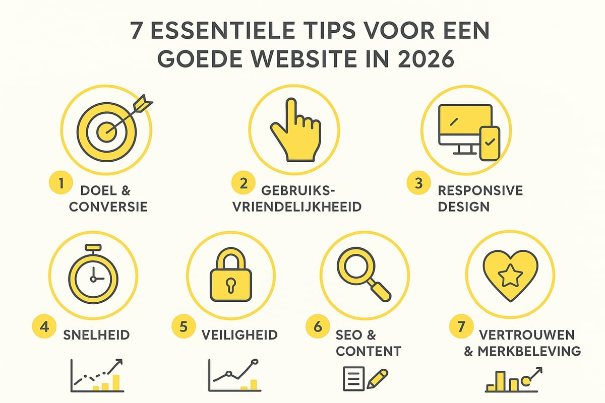 7 Essentiële Tips Voor Een Goede Website In 2026