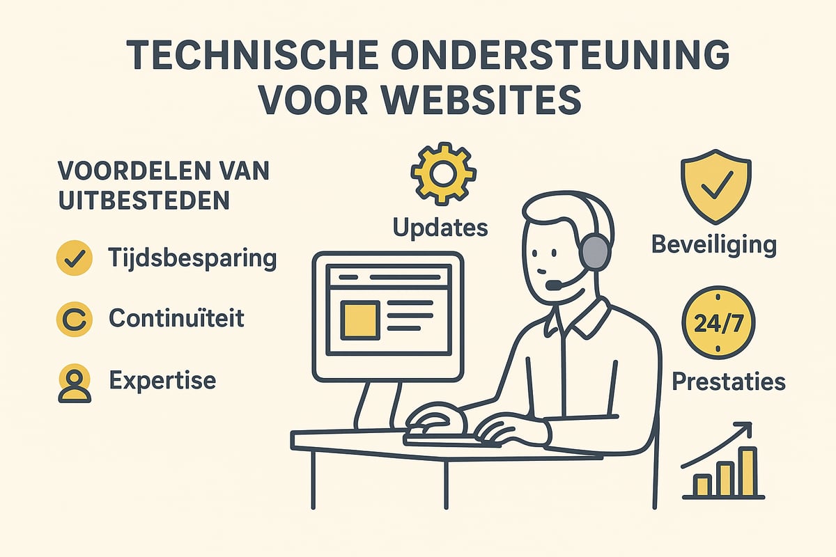 Technische Ondersteuning & Websitebeheer: De Rol van een Specialist