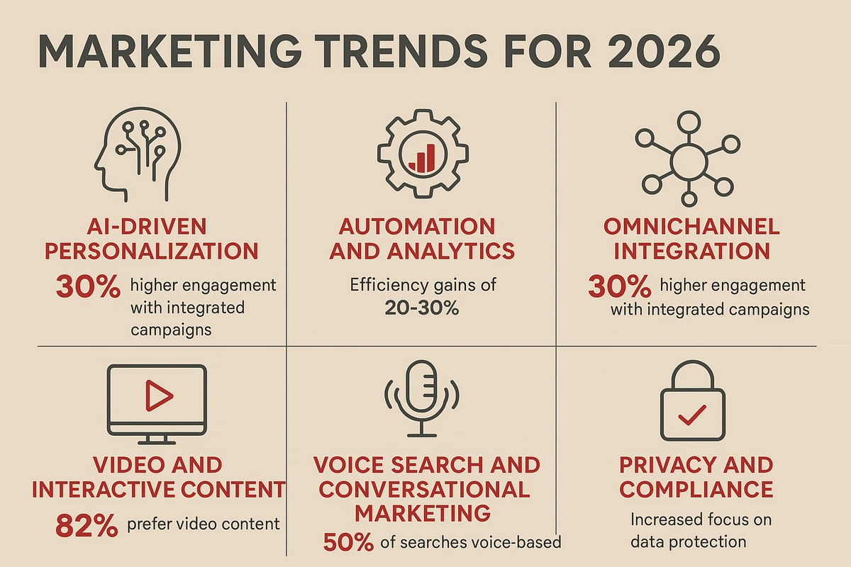 Key Marketing Trends Shaping 2026