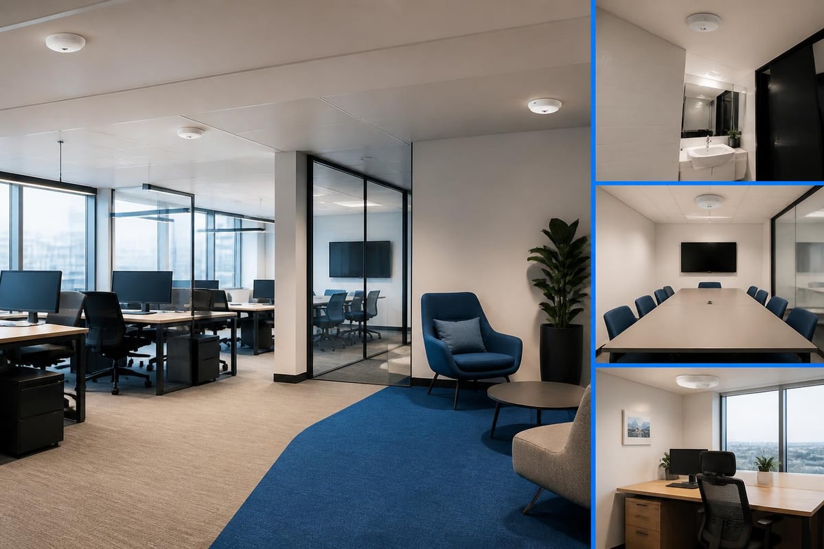 Office vape detector placement strategy