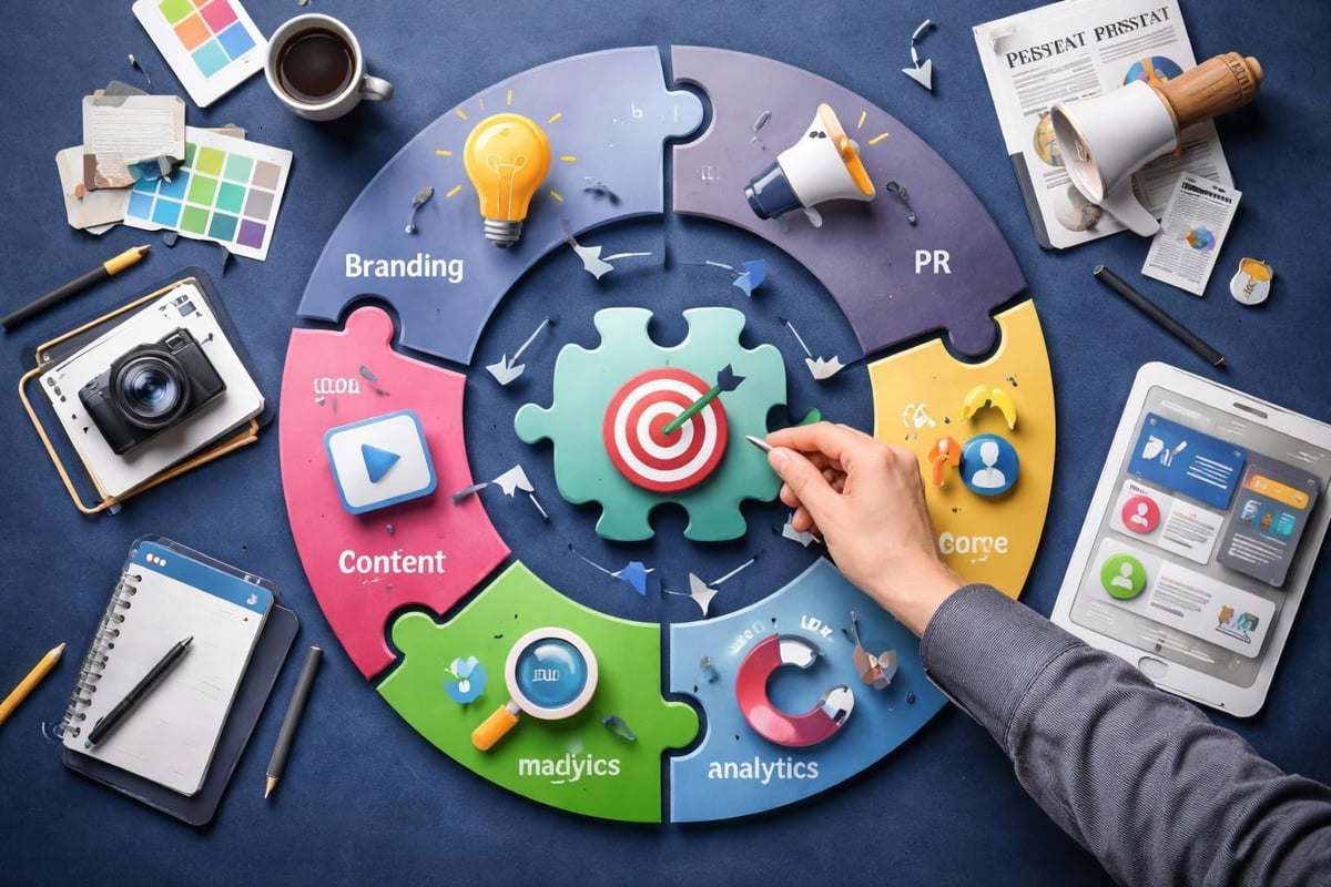 Integration verschiedener Marketing-Disziplinen