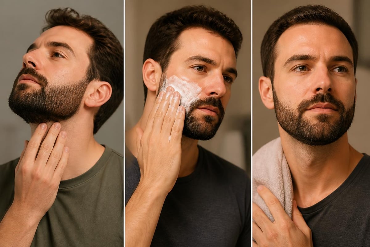 Beard growth cycle phases