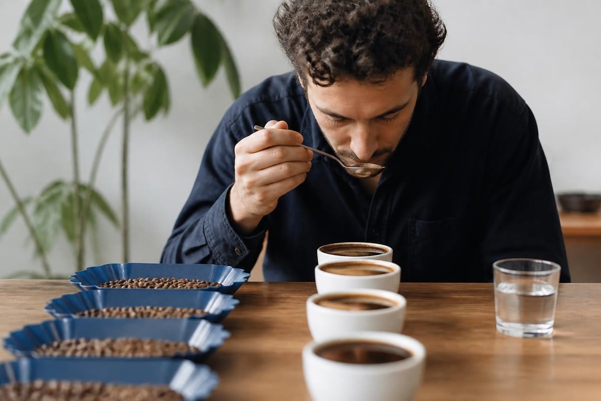 Specialty coffee grading scale