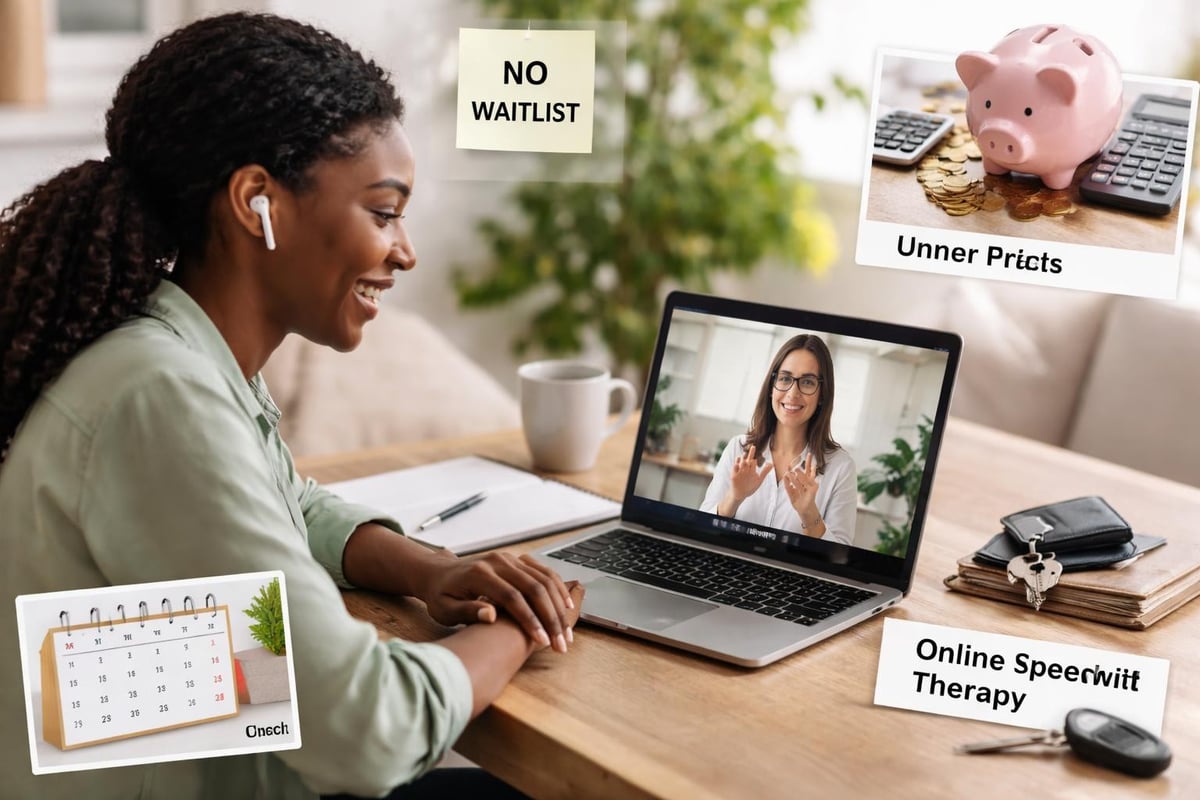 Benefits of telehealth speech therapy