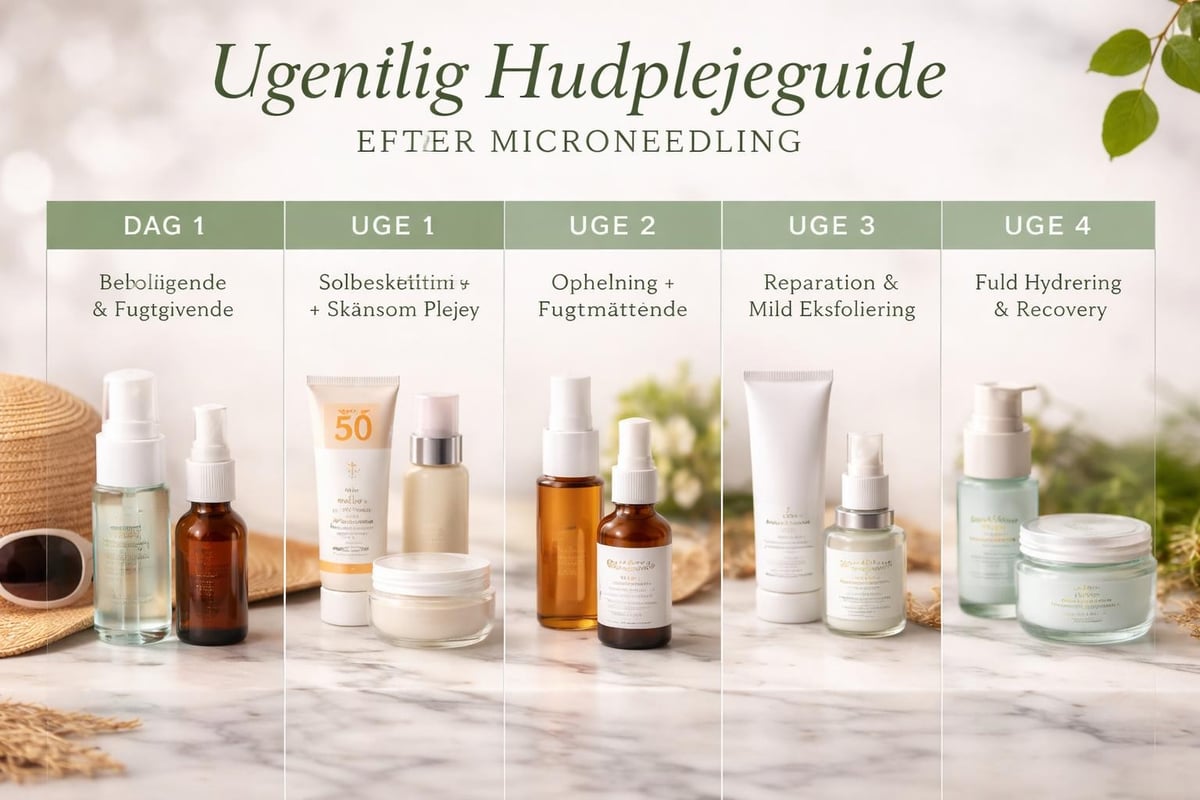 Microneedling efterbehandling