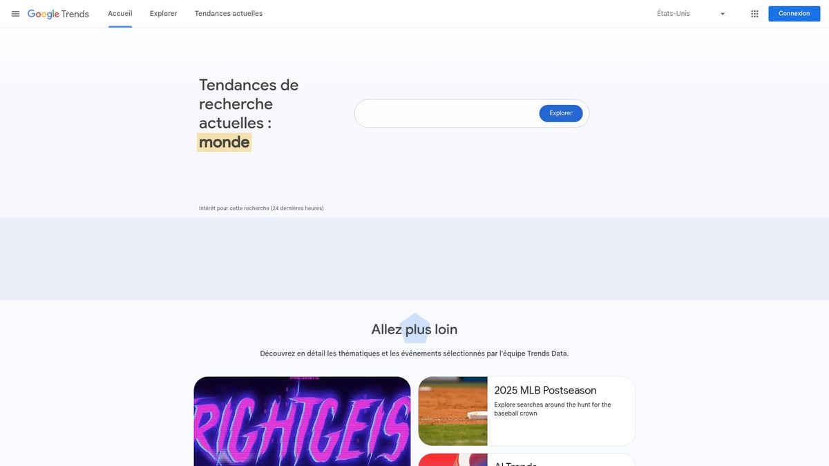 7 Outil Recherche Mots Clés Incontournables En 2025 - Google Trends