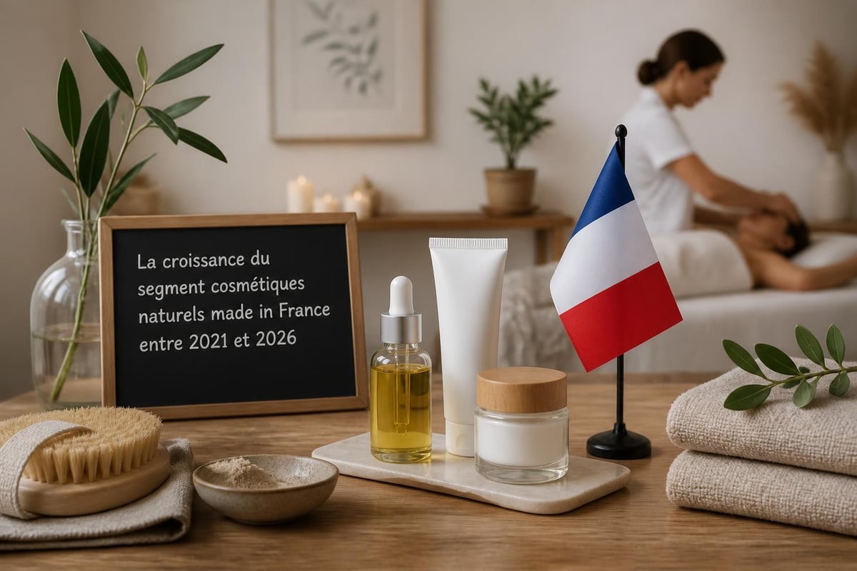Évolution du marché cosmétique naturel français
