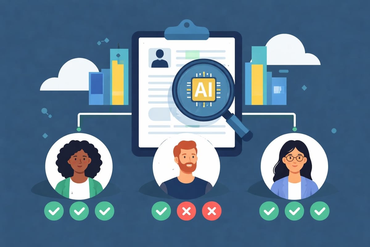 Bias detection in AI screening
