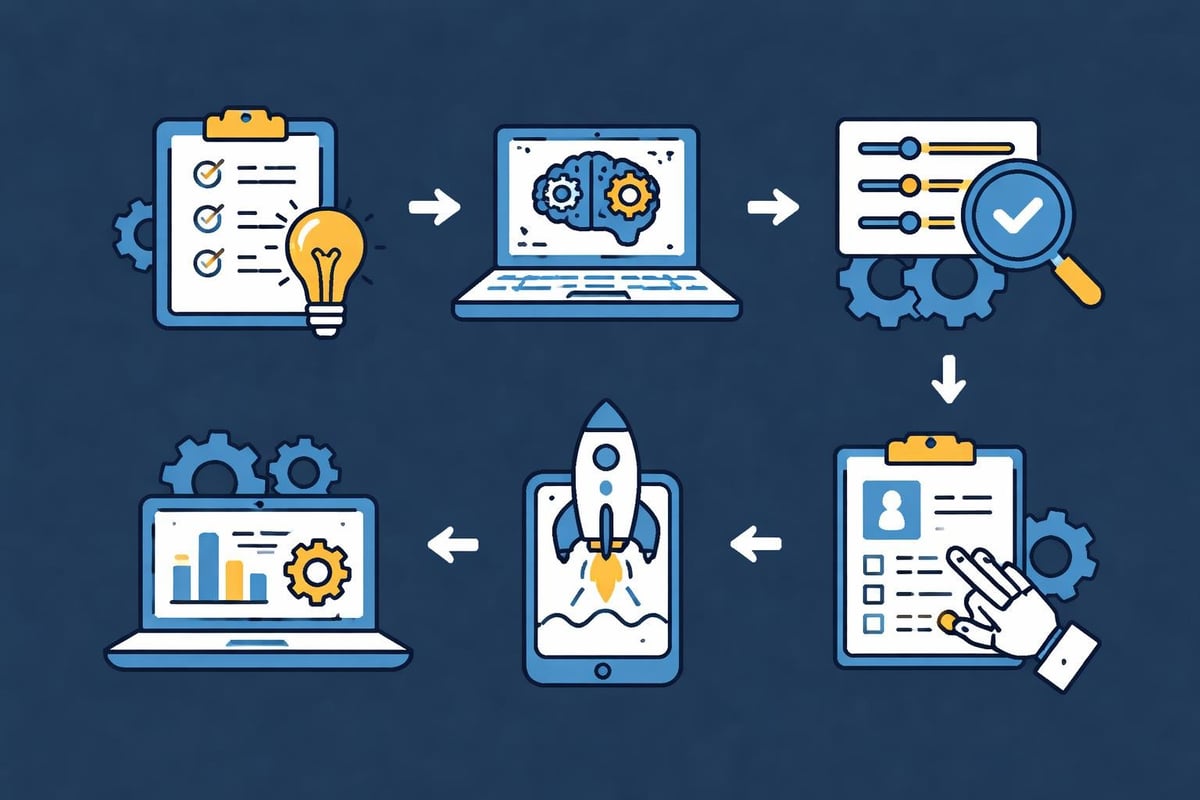 AI screening implementation workflow