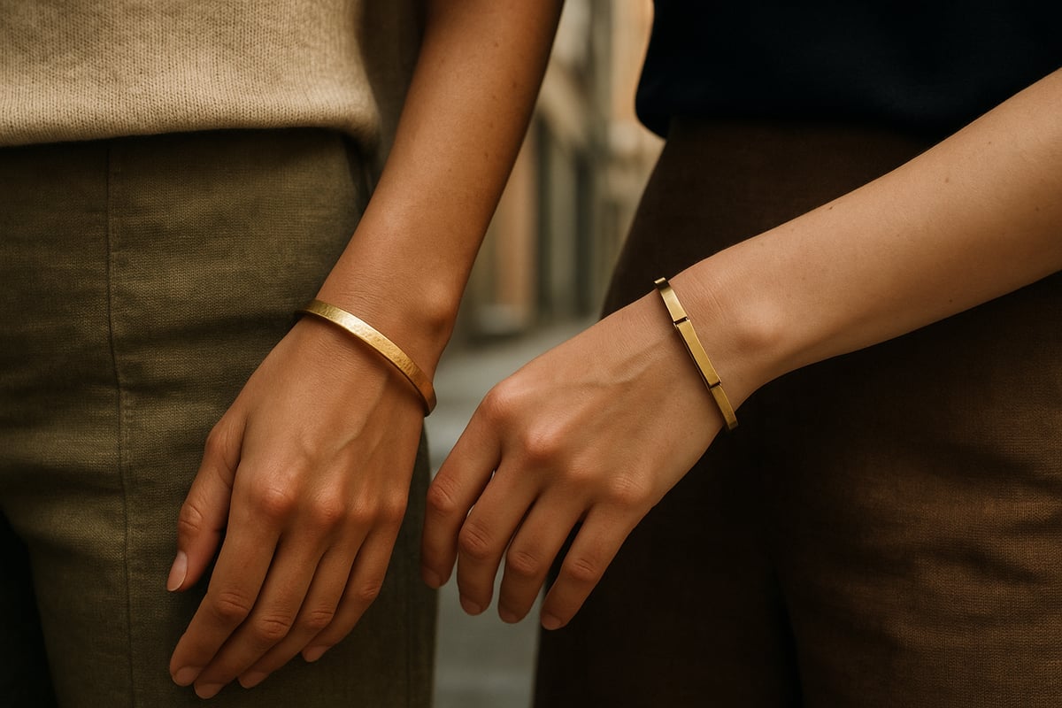 Sustainability and Innovation in Gold Bracelets
