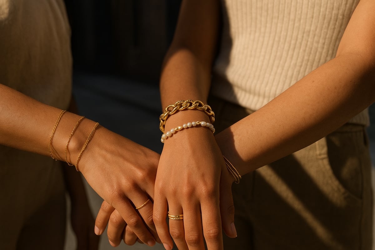 How to Match Gold Bracelets to Your Style