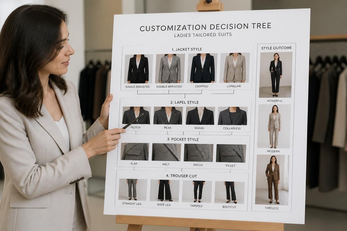 Suit customization options