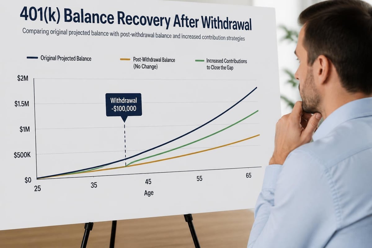 Retirement savings recovery timeline