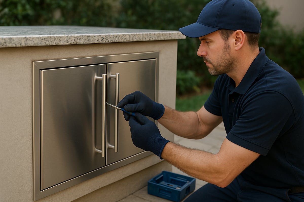 Step-by-Step Installation Guide for Stainless Outdoor Kitchen Doors