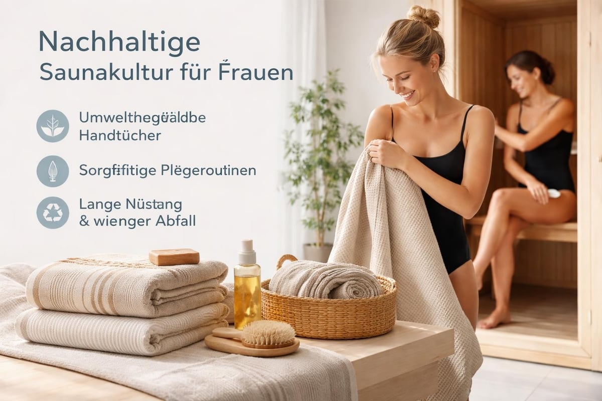 Nachhaltige Saunakultur