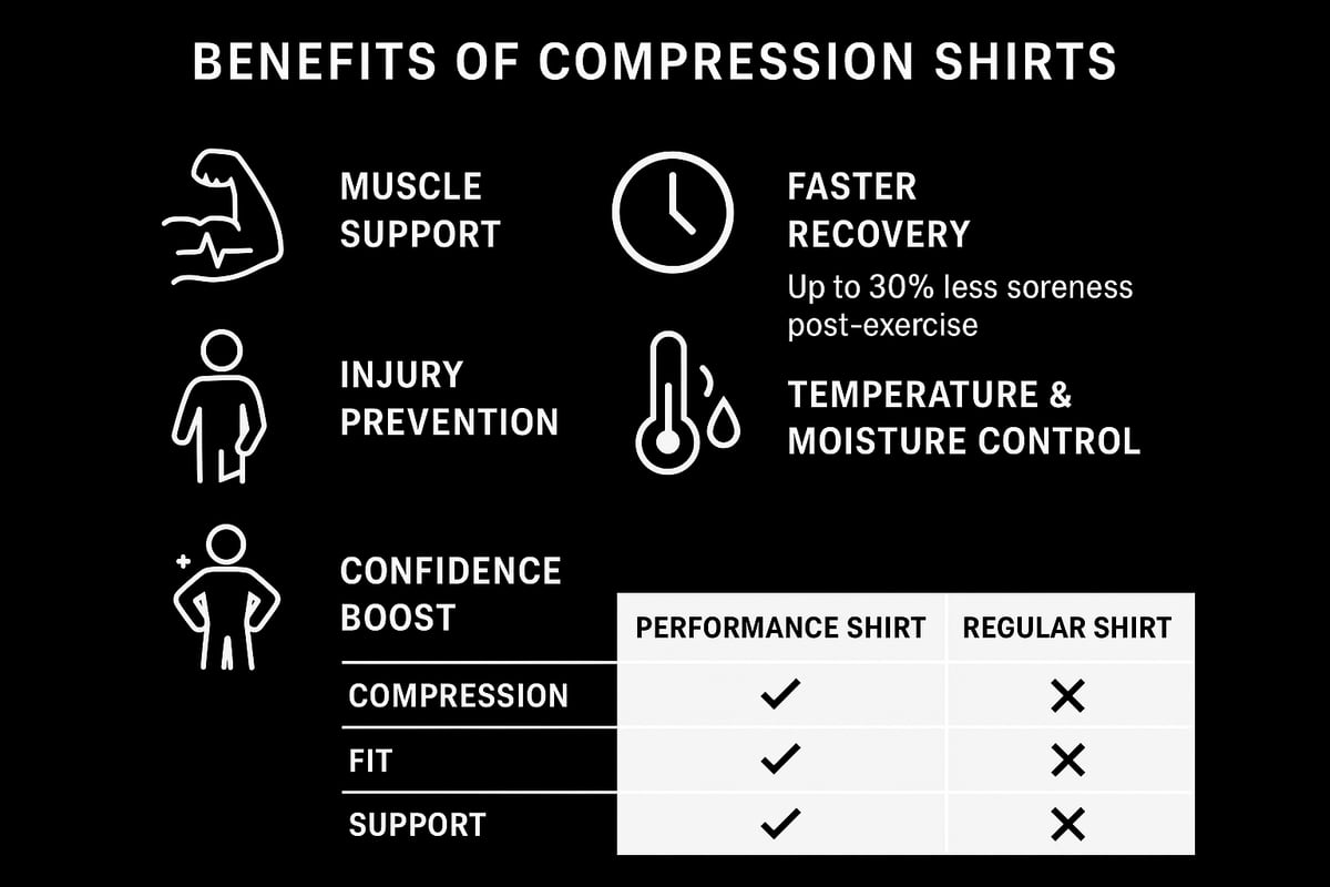 Core Benefits of Compression Shirts