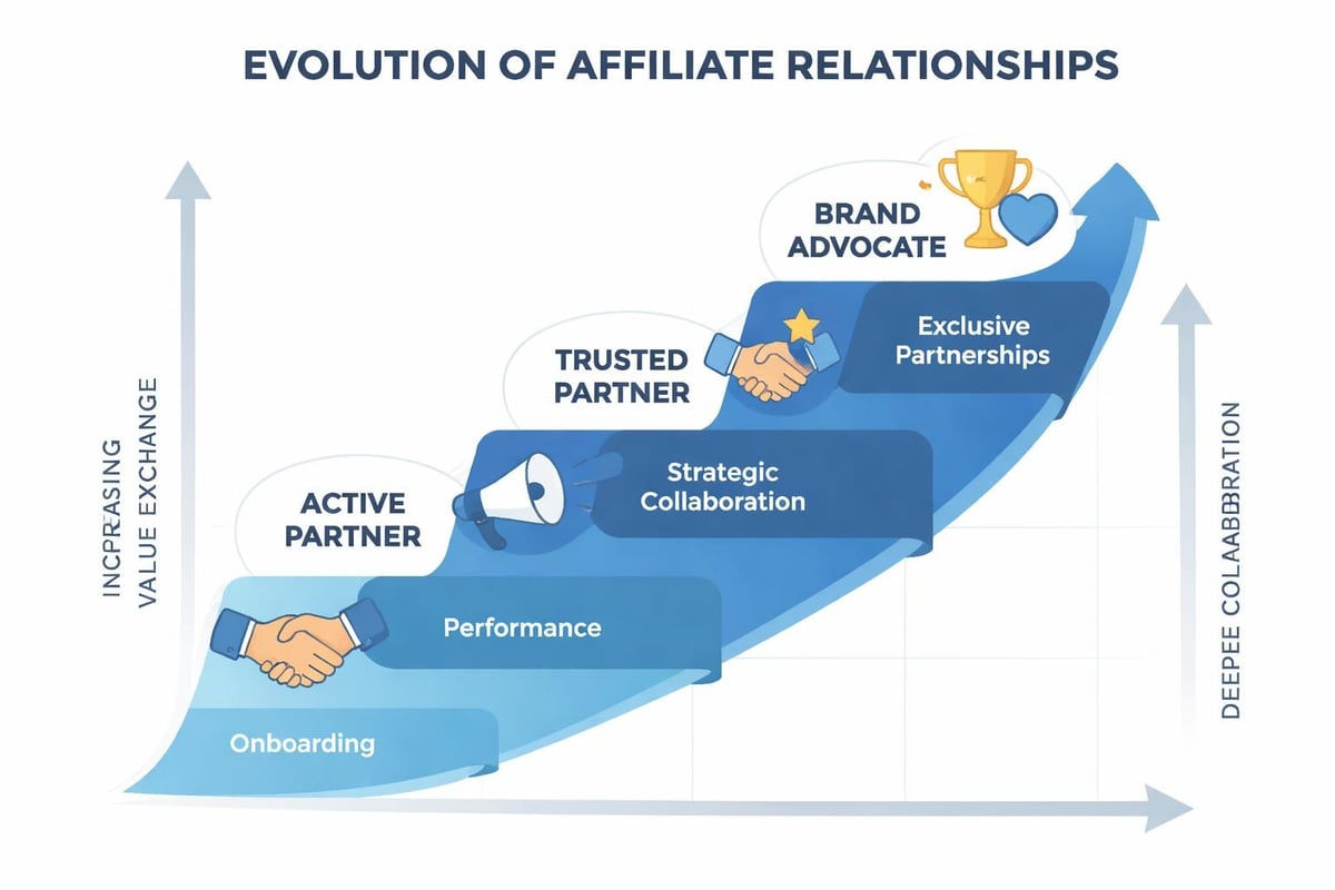 Affiliate partnership growth model