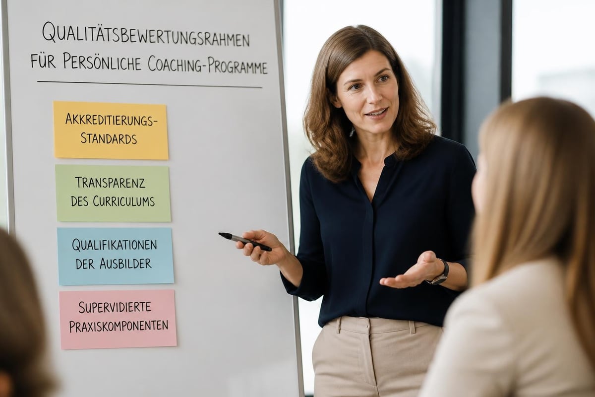 Training quality criteria