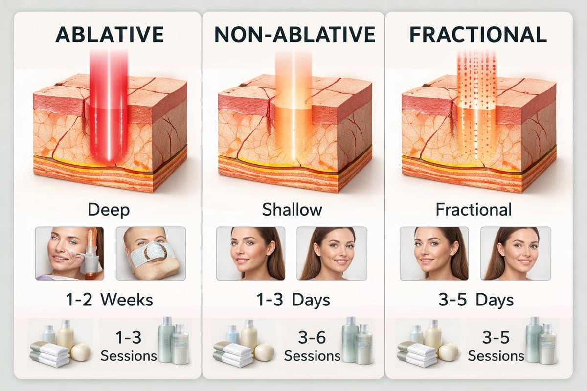 Laser treatment technology comparison