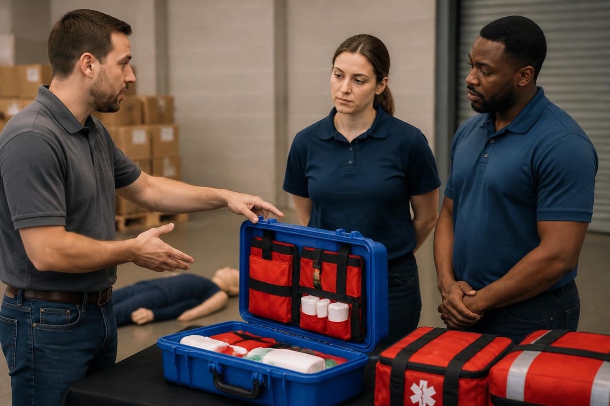 First aid training integration