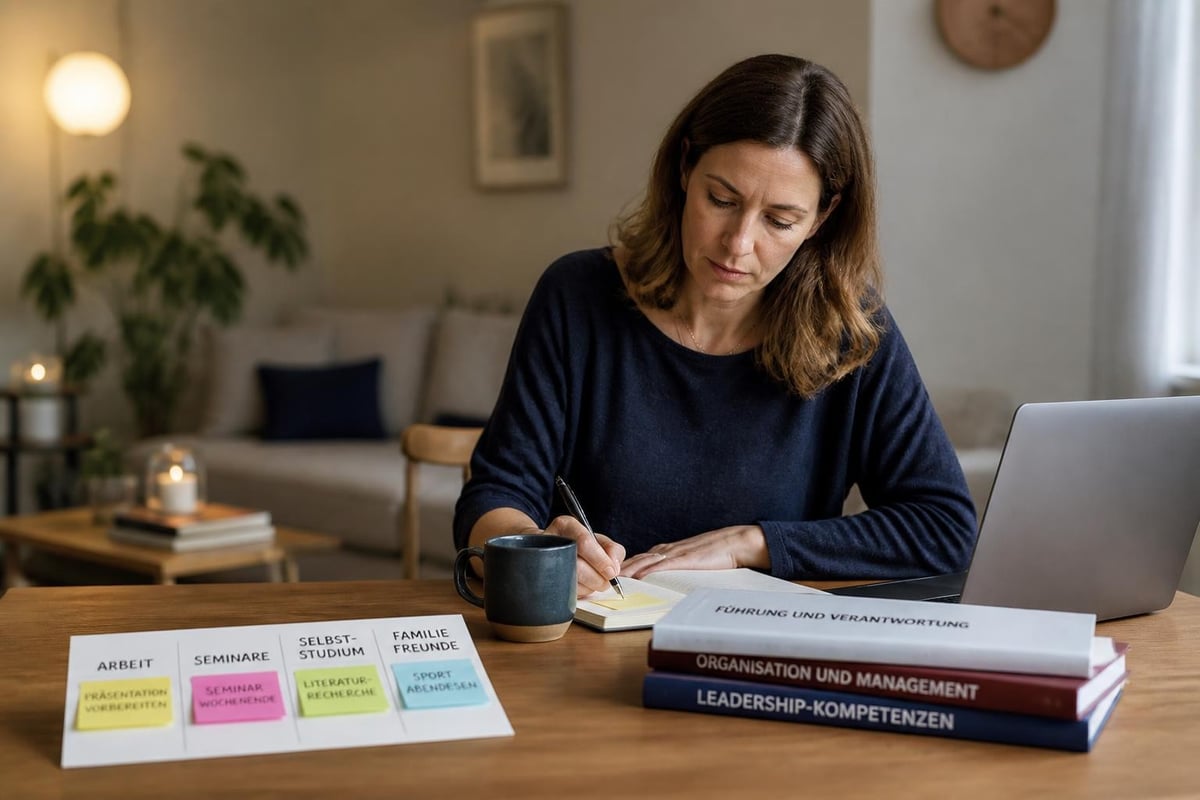 Zeitmanagement berufsbegleitende Ausbildung