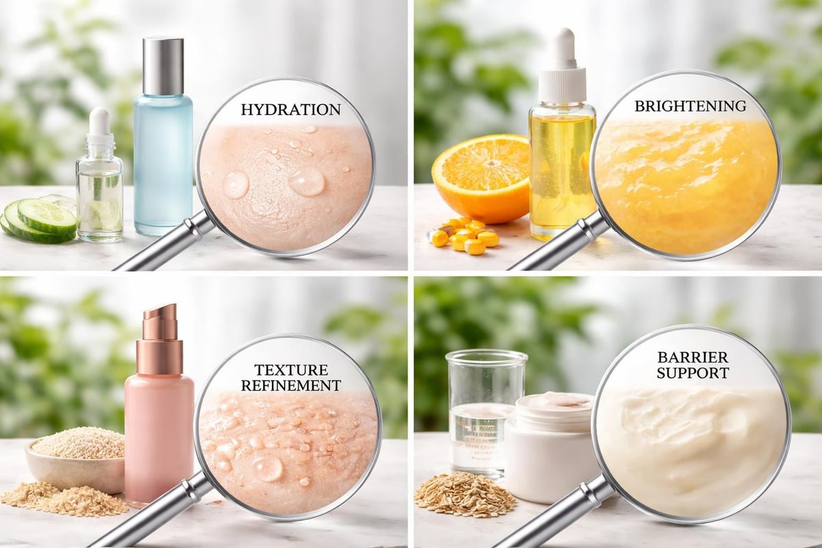 Korean skincare treatment categories