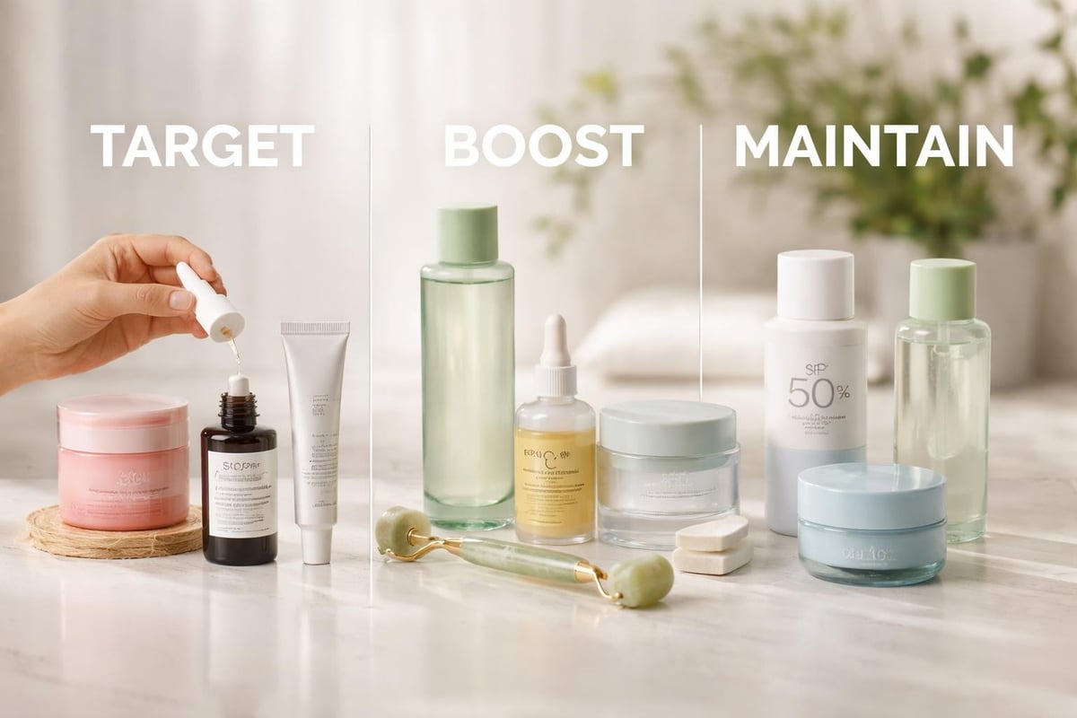 Skincare routine framework