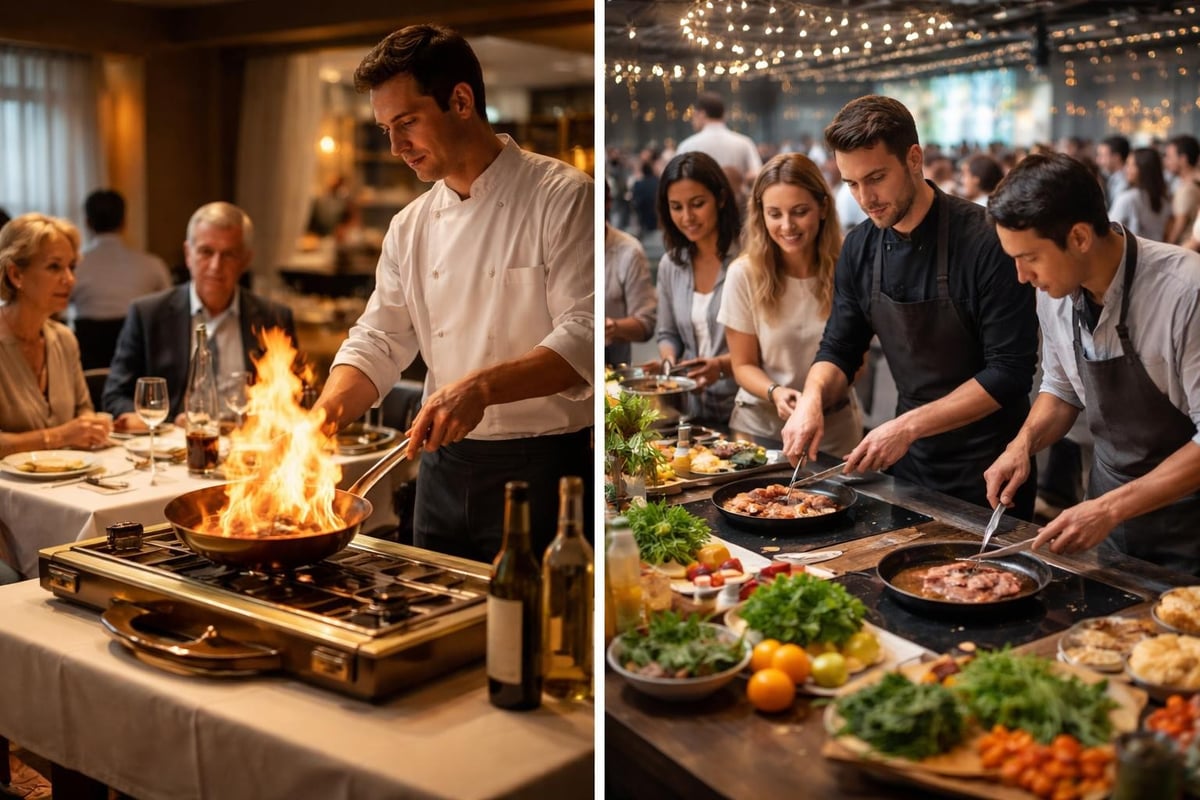 Show cooking evolution