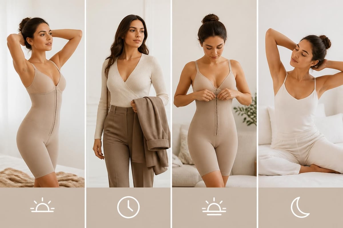 Daily shapewear wearing schedule