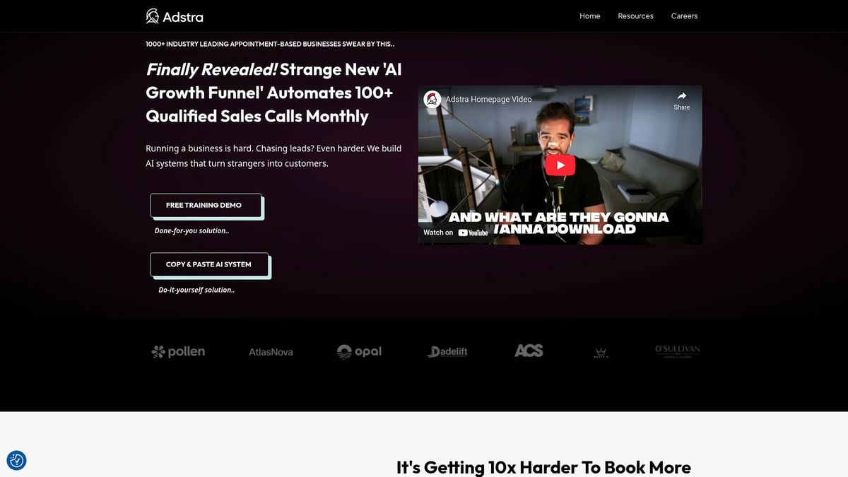 7 Must-Try Tools Lead Generation Solutions for 2025 - Adstra: AI-Powered Lead Generation & Appointment Setting