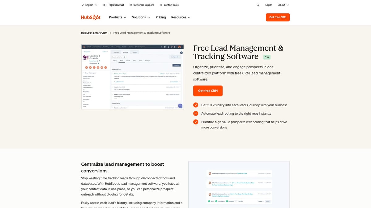 7 Must-Try Tools Lead Generation Solutions for 2025 - HubSpot Marketing Hub