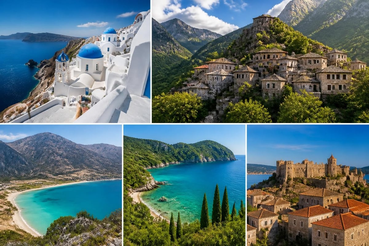 Greece regional diversity