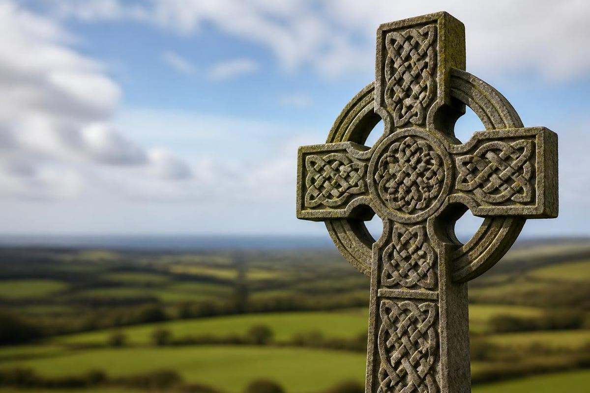 Celtic cross symbolism layers