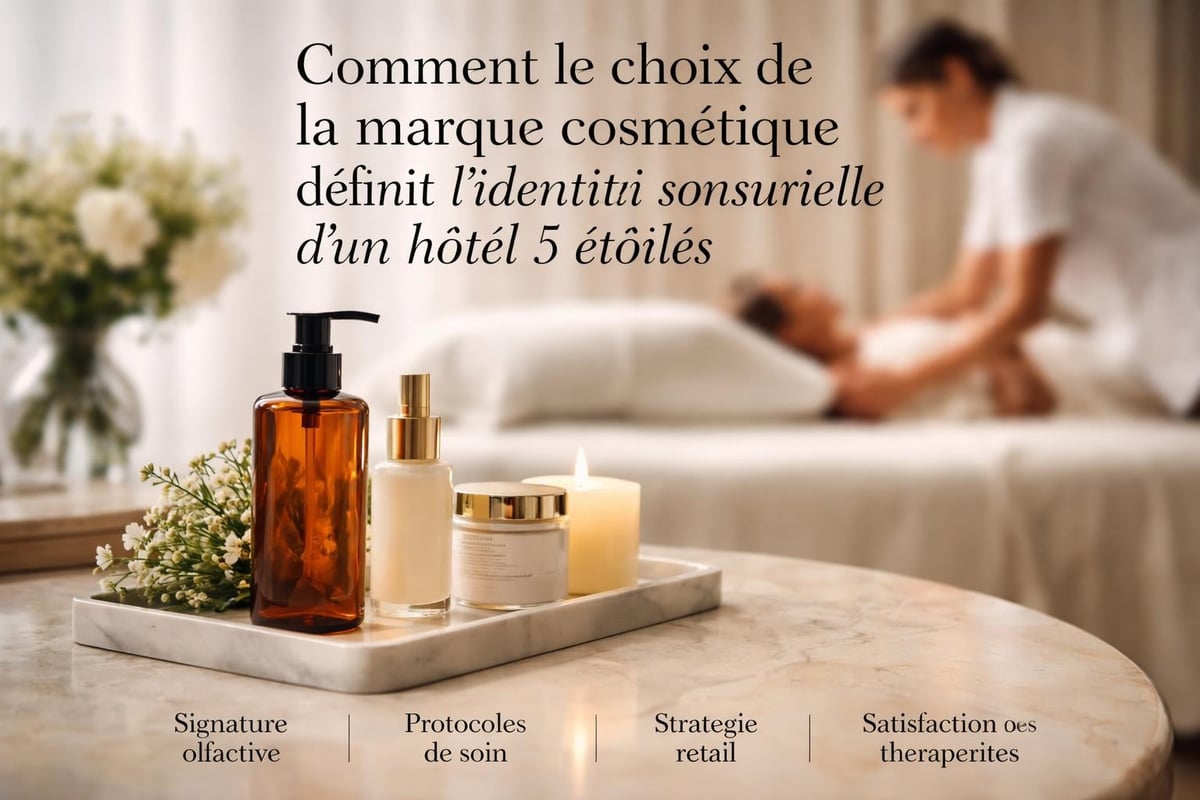 Luxury hotel cosmetic identity