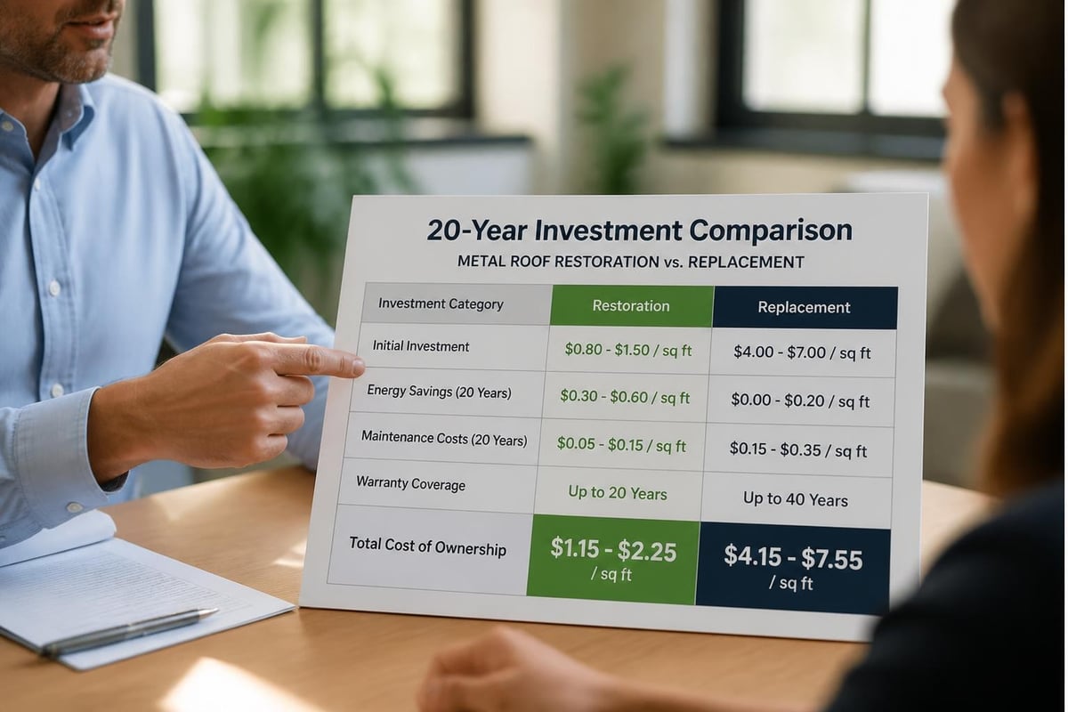 ROI timeline for restoration