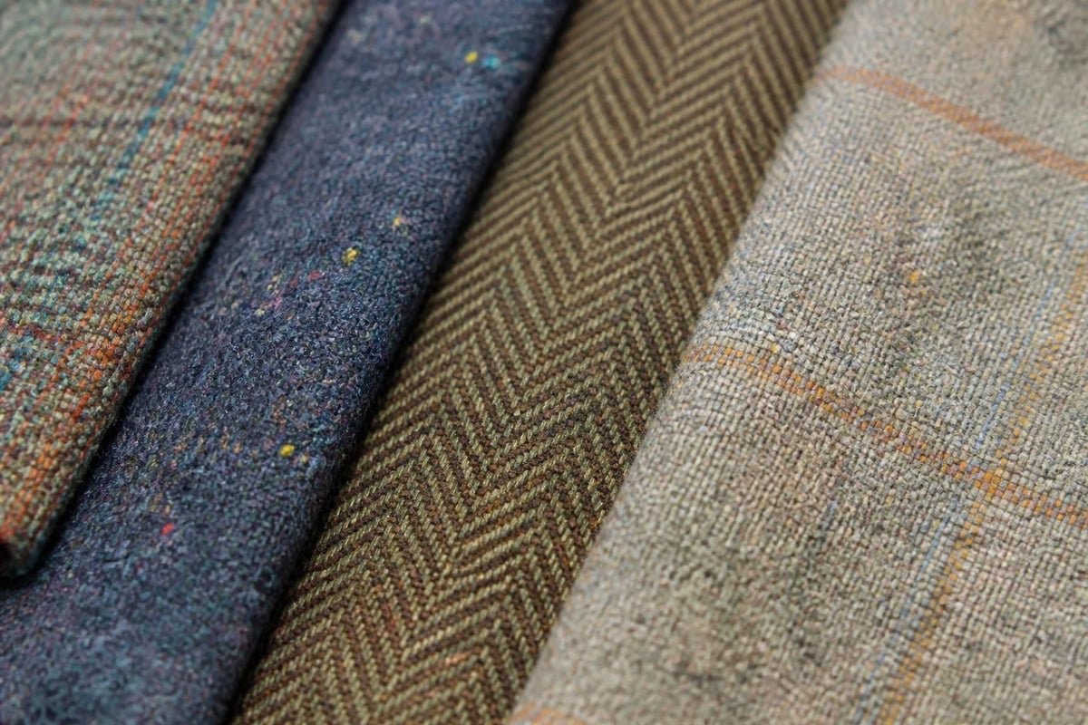 Tweed fabric types comparison