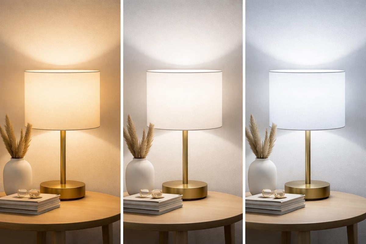 Lamp bulb types and effects