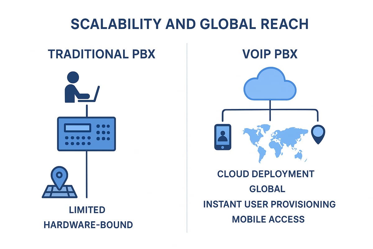 Scalability, Deployment, and Global Reach
