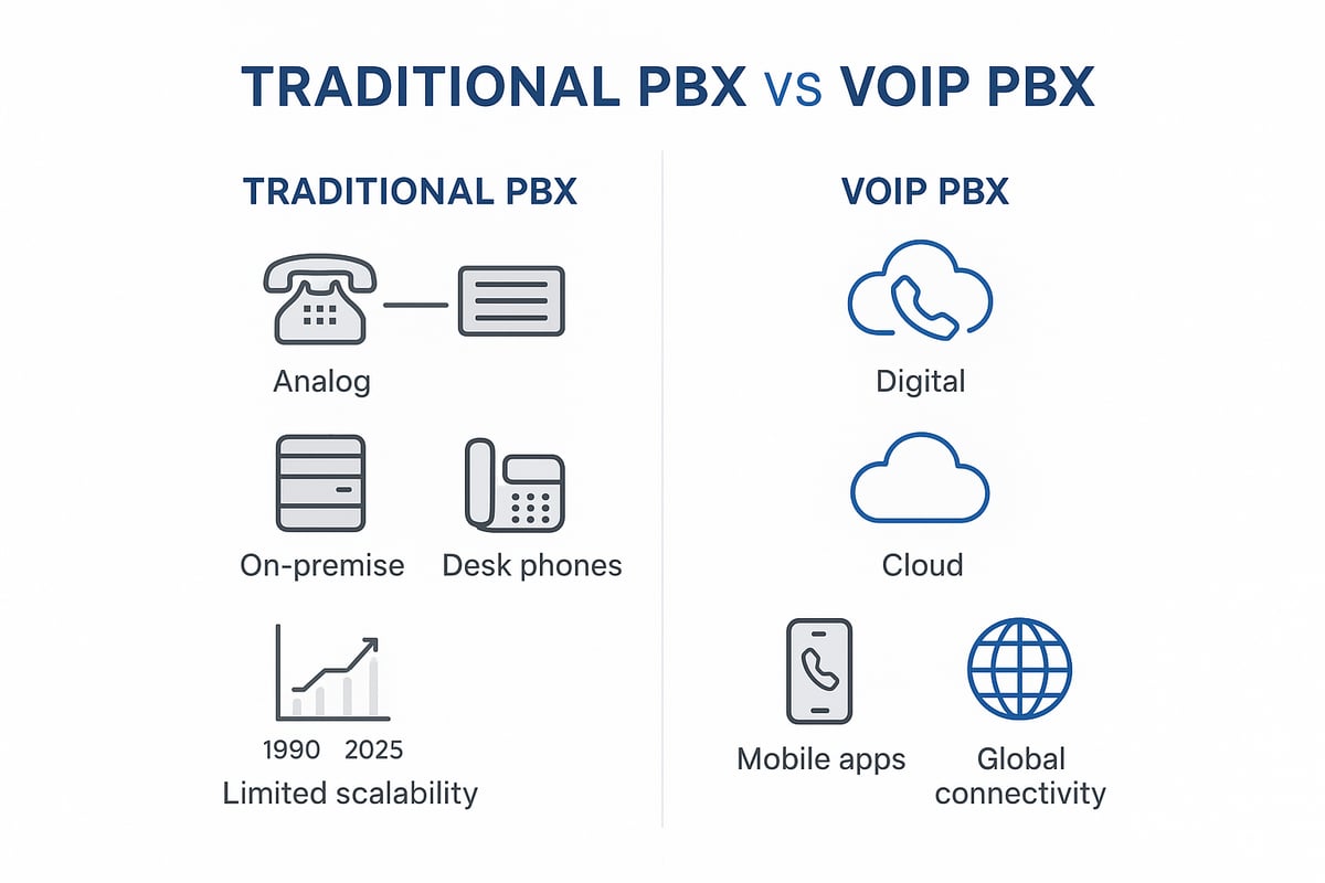 Understanding PBX Systems: VoIP vs. Traditional