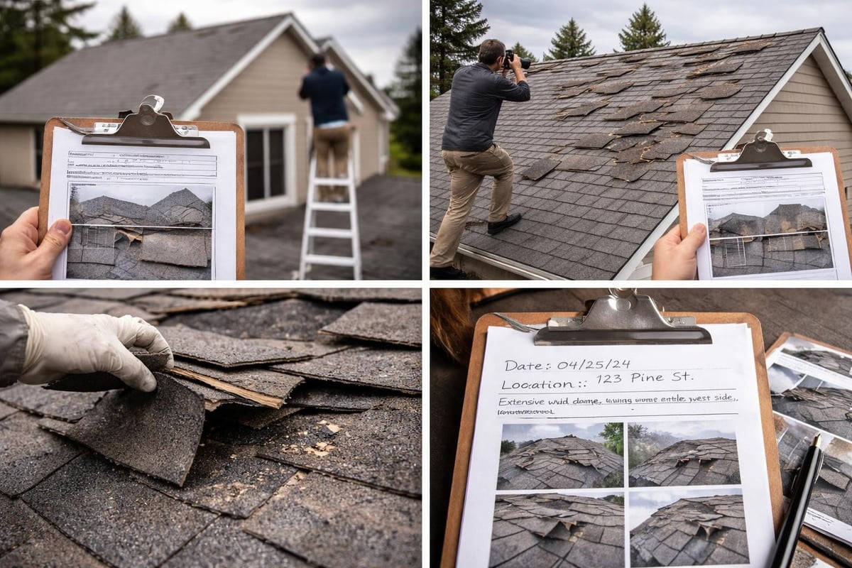 Wind damage documentation