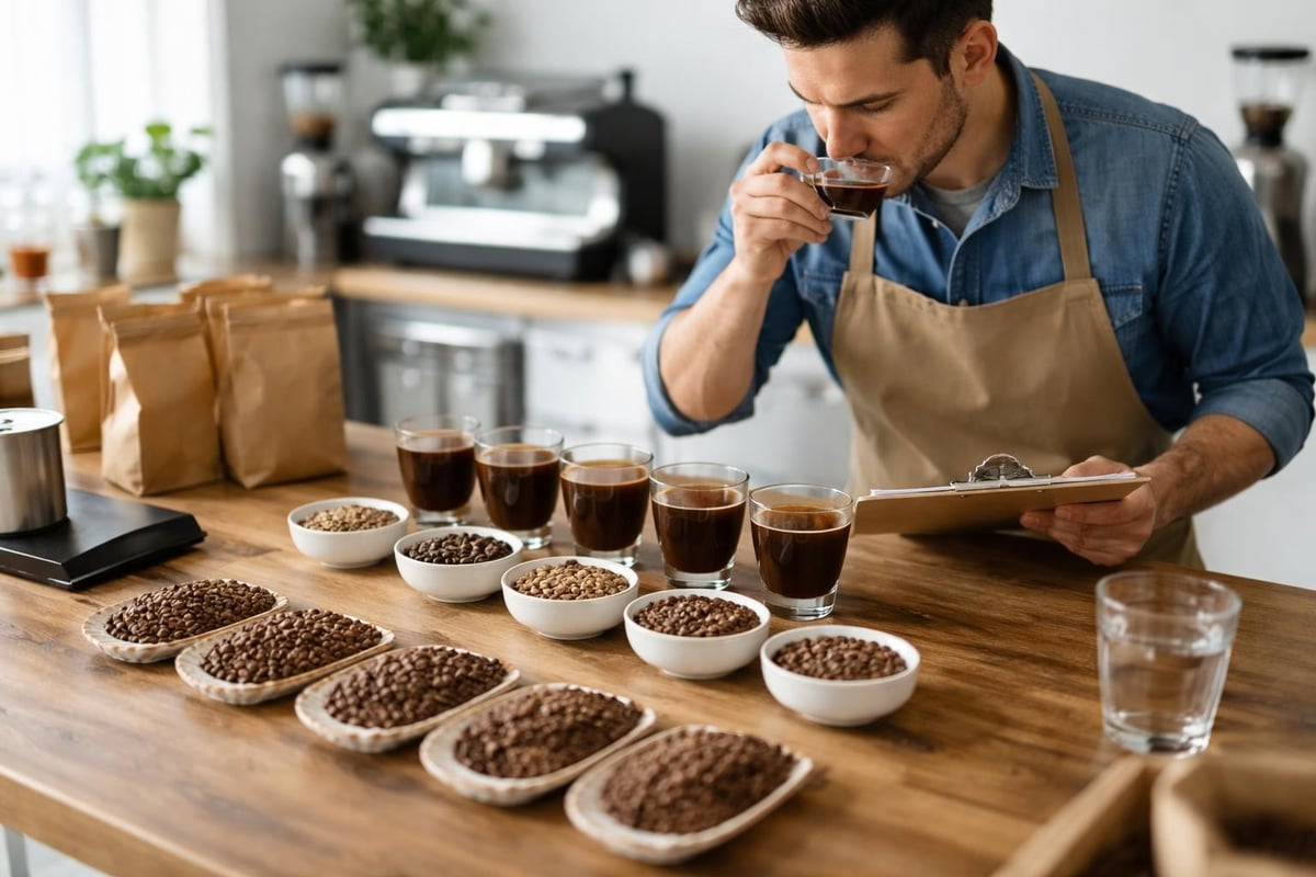 Commercial coffee evaluation