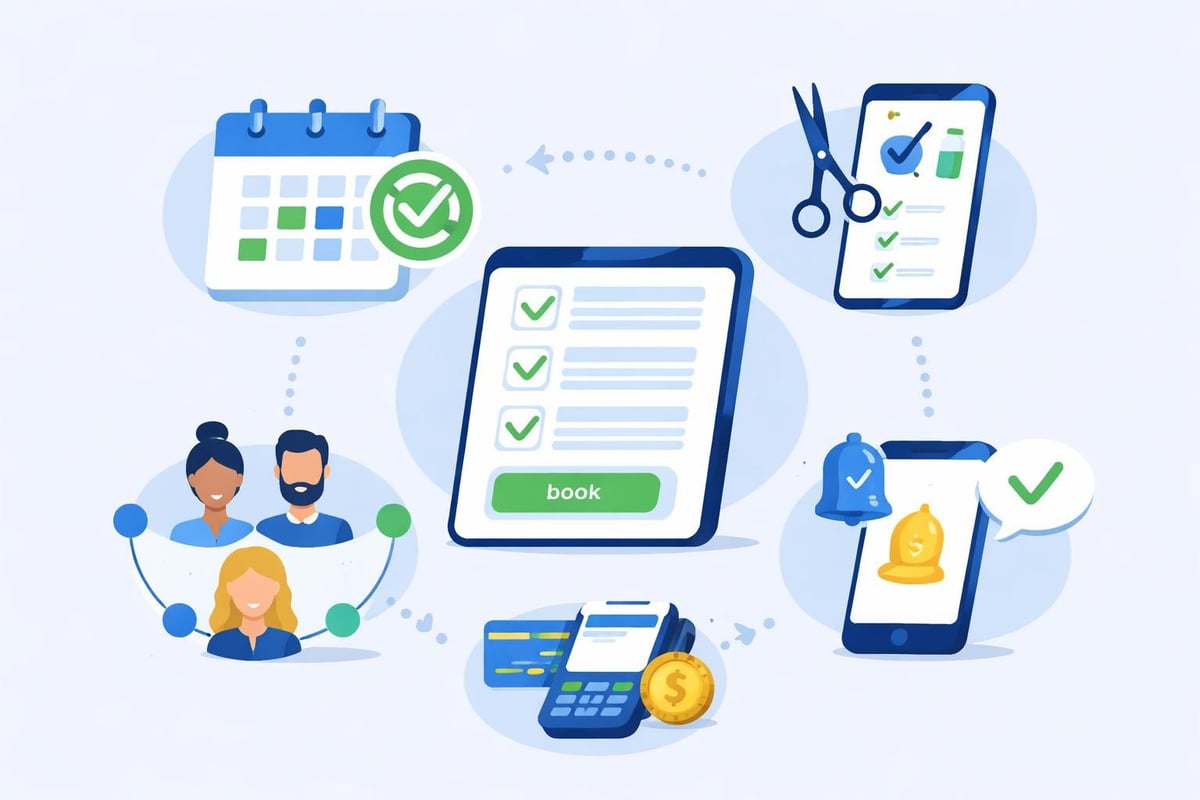 Booking widget components