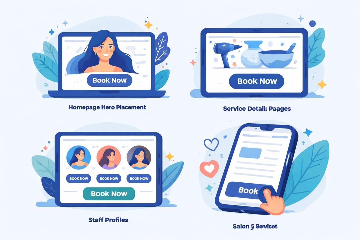 Widget placement strategy