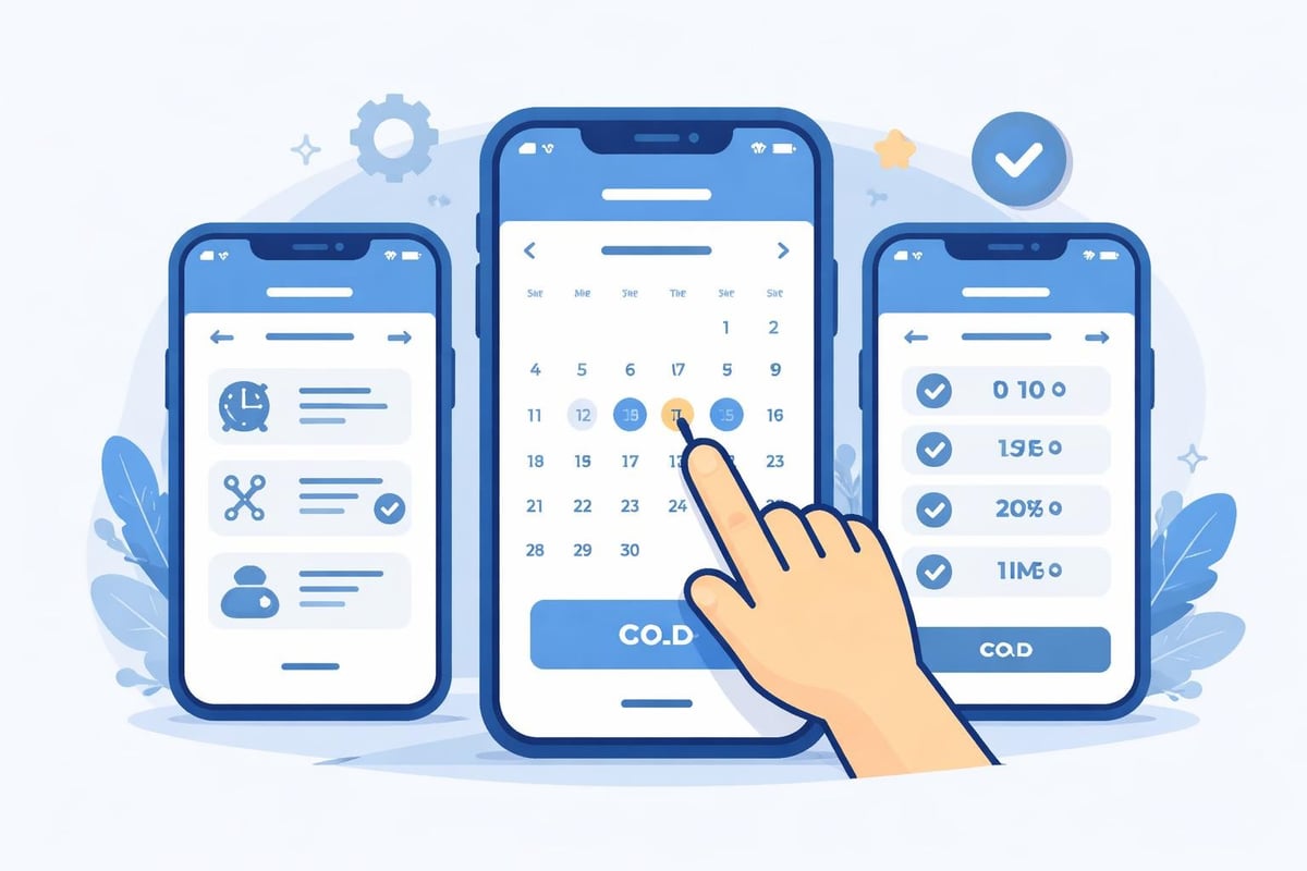Mobile booking optimization