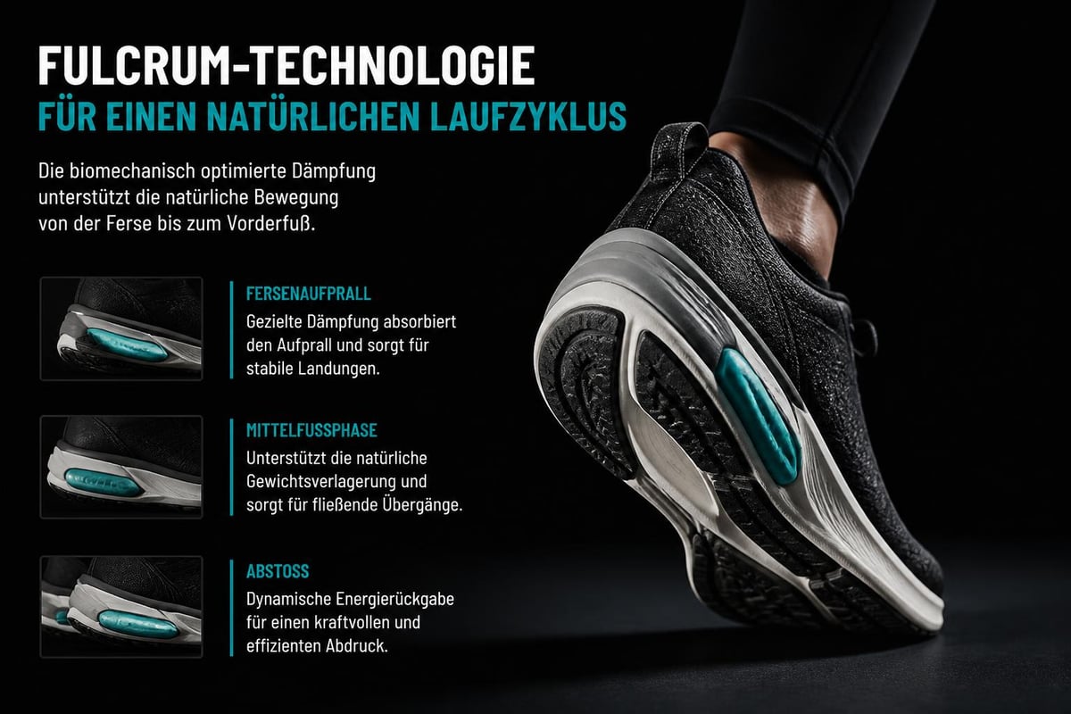 Karhu Fulcrum-Technologie