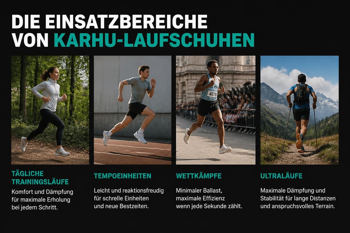 Karhu Laufschuh-Kategorien