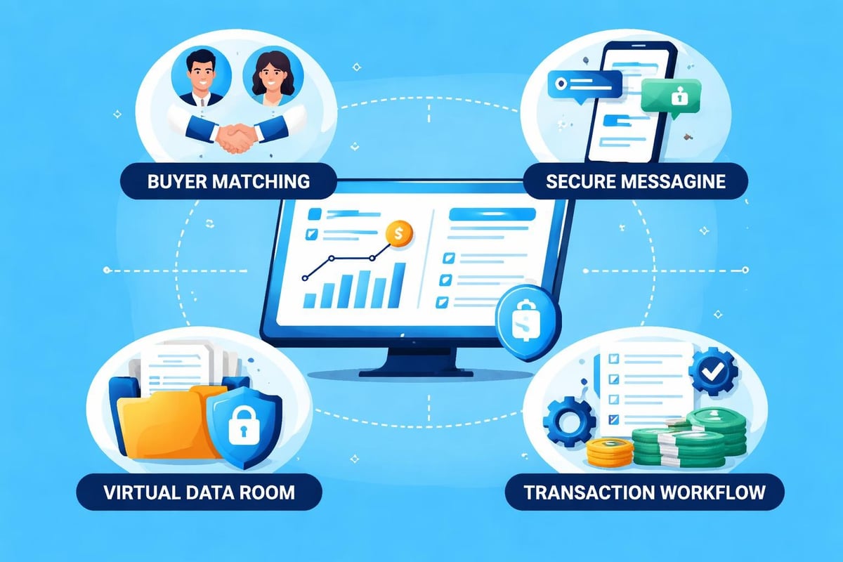 M&A platform features