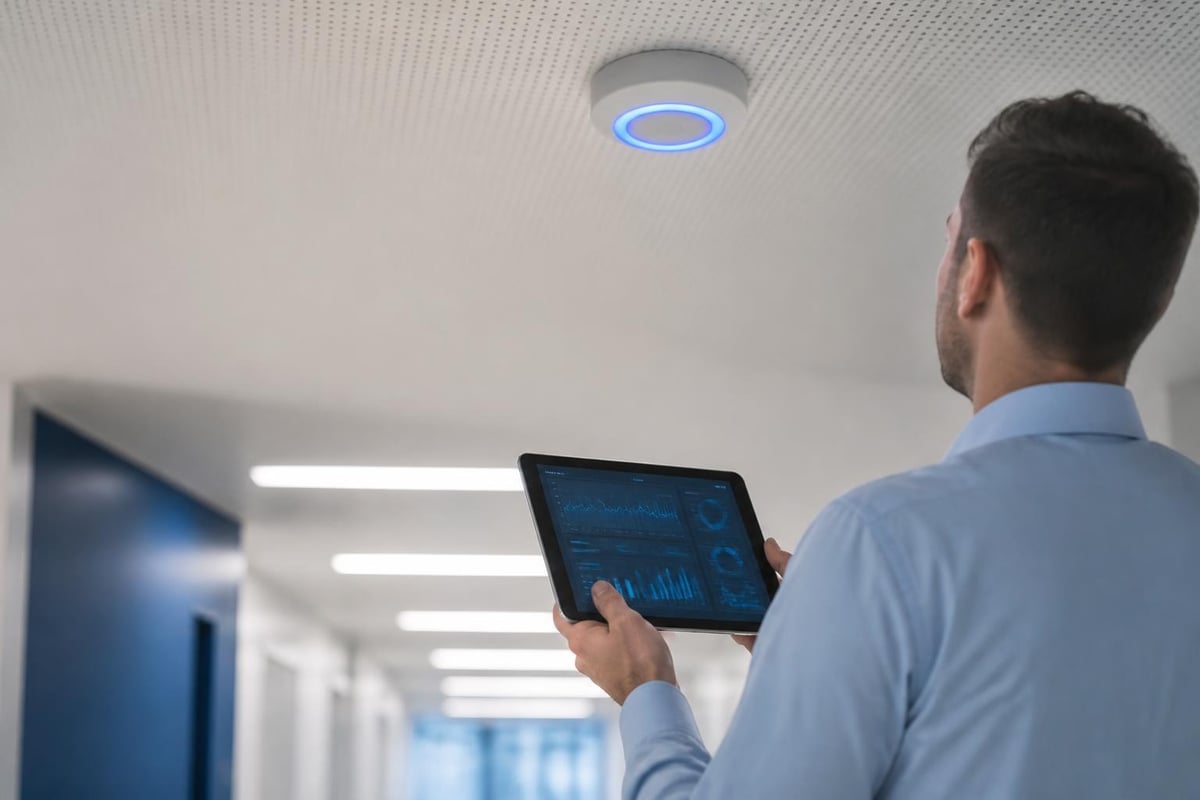 Vaping detector sensors in schools
